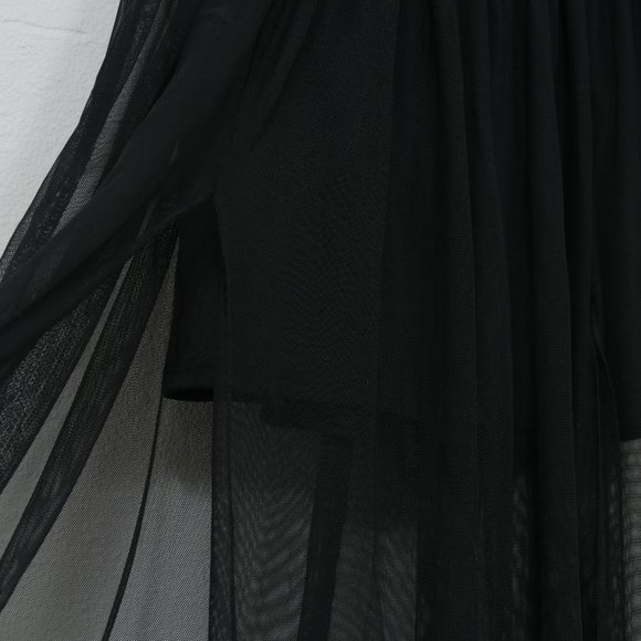 Mystic Sheer Cut Out Long Skirt Sleeveless Dress - Picture 6 of 9